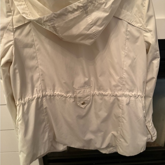 Cole Haan Women's white/cream Utility Jacket size Small  classy, clean, supreme - Picture 7 of 13